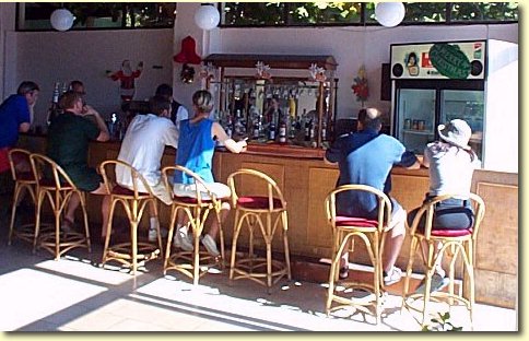Reception bar